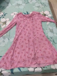 Pink Floral Dress free with purchase 5oo
