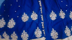 Elegant Blue Embroidered Kurta