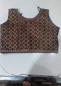Navratri wine color Lehenga Choli Set