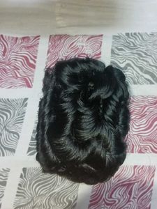 Black Curly Hair Bun Maker