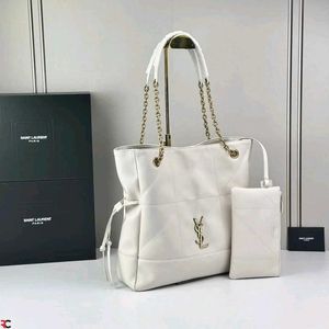 YSL SMALL JAMIE SHOPPING TOTE IN SUPPLE QUILTED LA