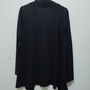 Entease black shrug coverup cardigan