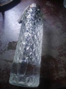 Elegant Embossed Glass Tumbler