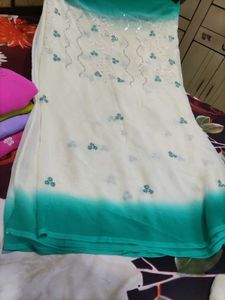 Ethnic Blouse With Saree