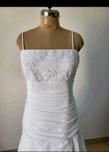 Elegant White Bridal Gown