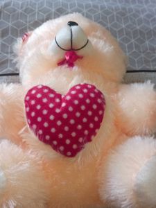 Cute Heart Teddy Bear