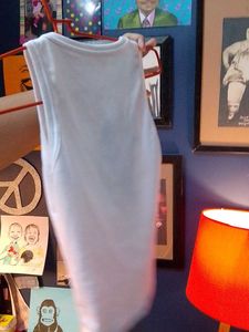 ObsessionGraphic top y2k ,ribbed (hand-painted)