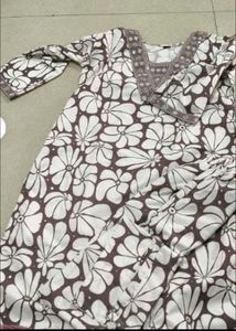 Floral Print Kurta with pant