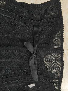 Elegant Black Lace Blouse