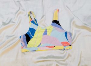 🇳🇿💫🎀Colorful Print Sports Bra