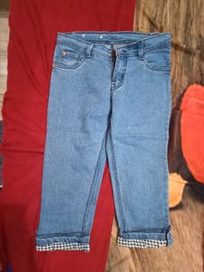 Denim Capri