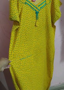 Comfortable Yellow Nightgown