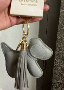 Cute Dog Keychain Charm