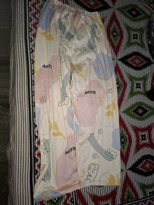 Cute Cartoon Print Pajama Pants