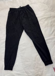 Nike Black Swoosh Joggers