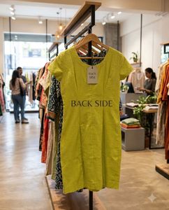 Chic Lime Green Mini Dress