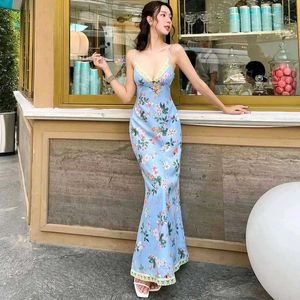 Floral Print Slip Dress