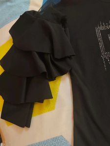 Black Paris Top