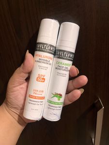 Soulflower Sunscreen Gel & Moisturiser
