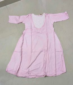 Pink Casual Dress(L)