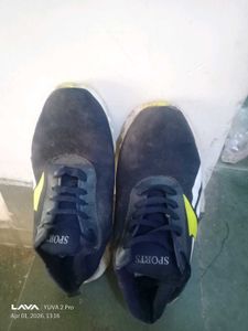 Stylish Navy Blue Sports Shoes