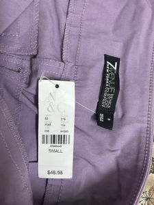 Lavender Cropped Pants