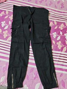 Black Cargo Pants
