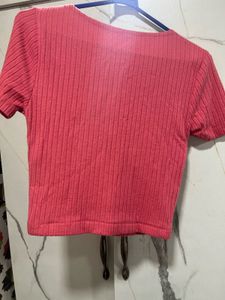 Ribbed Cropped Top