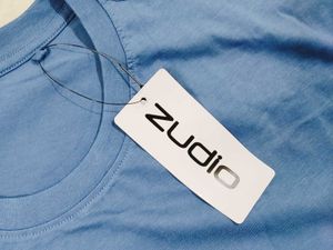 unisex Zudio Blue T-Shirt "Life Goes On"