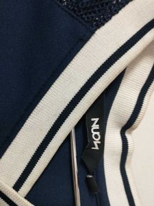 Navy Blue "24" Jersey Style Top