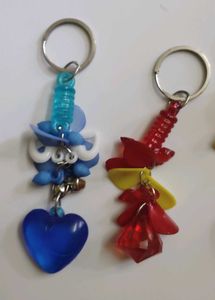 Cute Jerry Mouse Keychain 6 pcs set