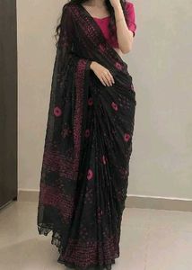 sarees &amp; tees ( 8 item combo pack )