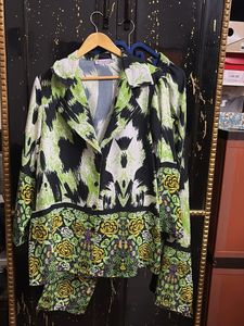 Floral Blazer Set Xxl