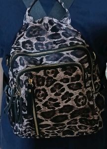 Animal Print Backpack