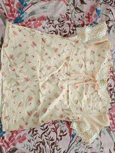 Cute Pajama Top - Eiffel Tower Print