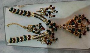 Designer Kundan &amp; Pearl Necklace Set