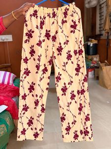 Floral Print Kurta with Pants Set