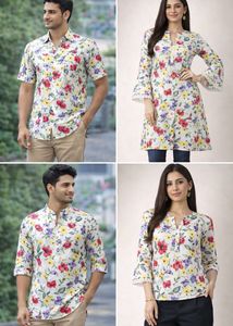 Smart and Vibrant Unisex Unstiched Fabric Style 4