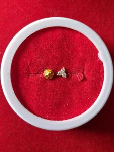 Elegant Gold &amp; Diamond Nose Pins