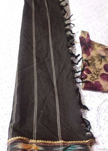 new silk saree with free kurti set