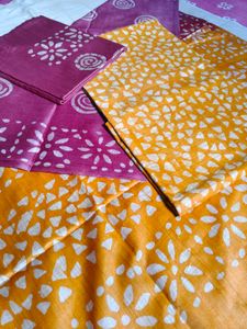 Batik Print Dupatta Set