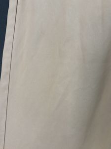 Classic Beige Wide Leg Trousers