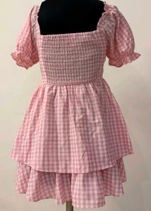 Cute Pink Bow Dress