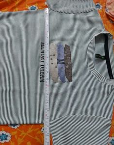Striped Graphic T-Shirt