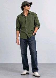 Olive Green Shirt