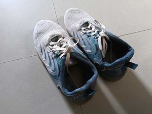 Comfortable Blue & White Sneakers