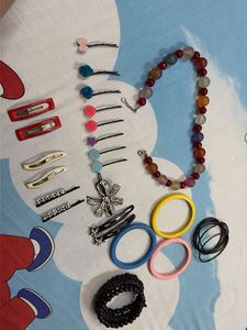Assorted Hair Clips &amp; Bracelet Set