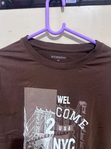 Studiofit Brown Brooklyn NYC Women Tee