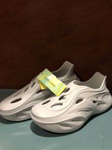Stylish White Chunky Slip-On Shoes