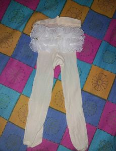 Baby Girl Ruffled Leggings